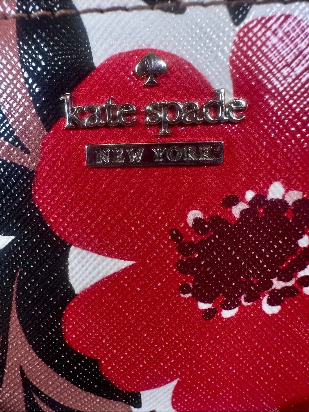 Kate Spade Poppy Field Bifold Compact Wallet